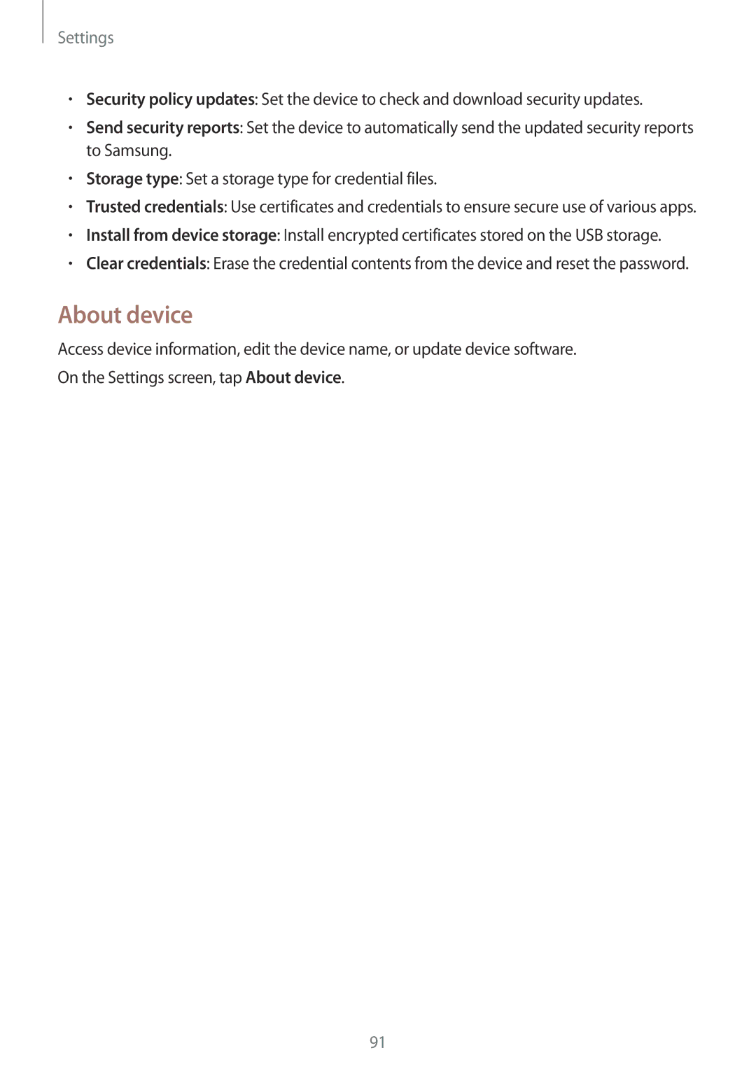 Samsung SM-G360FHAAXEF, SM-G360FZSAXEF, SM-G360FHAASFR, SM-G360FHAAVGF, SM-G360FZWAVGF, SM-G360FZWAXEF manual About device 