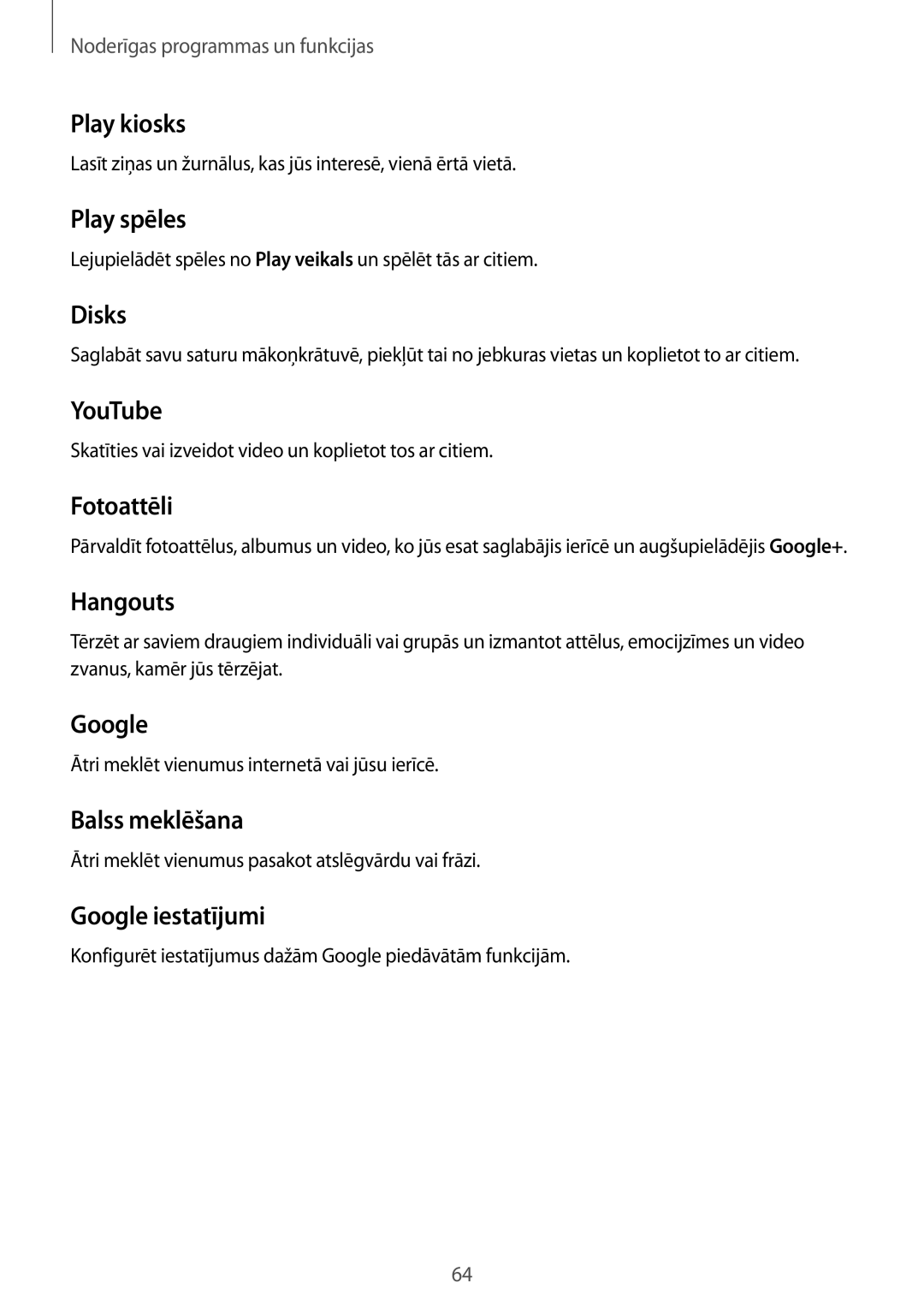 Samsung SM-G360FZSASEB, SM-G360FZWASEB, SM-G360FHAASEB manual Play kiosks 