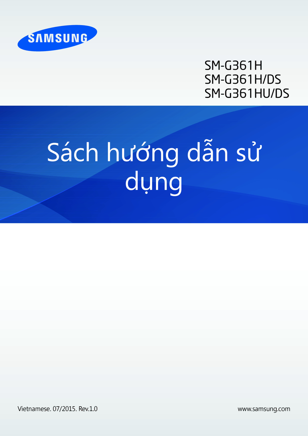 Samsung SM-G361HZSDXXV manual Sách hướng dẫn sử Dụng 