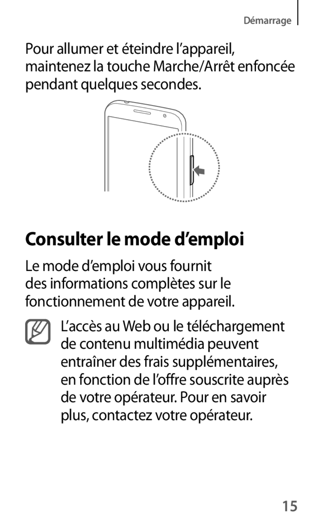 Samsung SM-G3815RWASFR, SM-G3815ZBASFR manual Consulter le mode d’emploi 