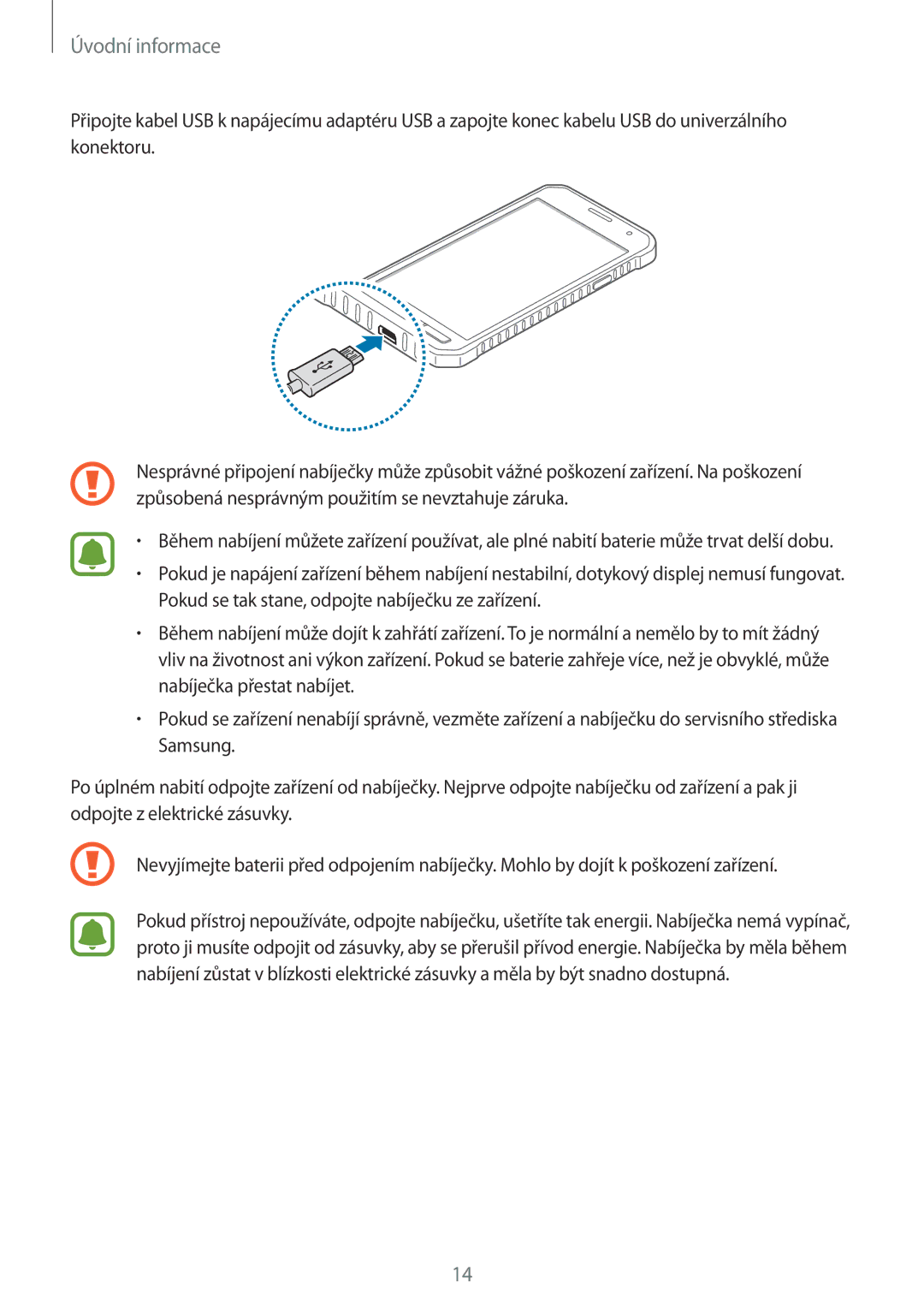 Samsung SM-G388FDSAETL manual Úvodní informace 