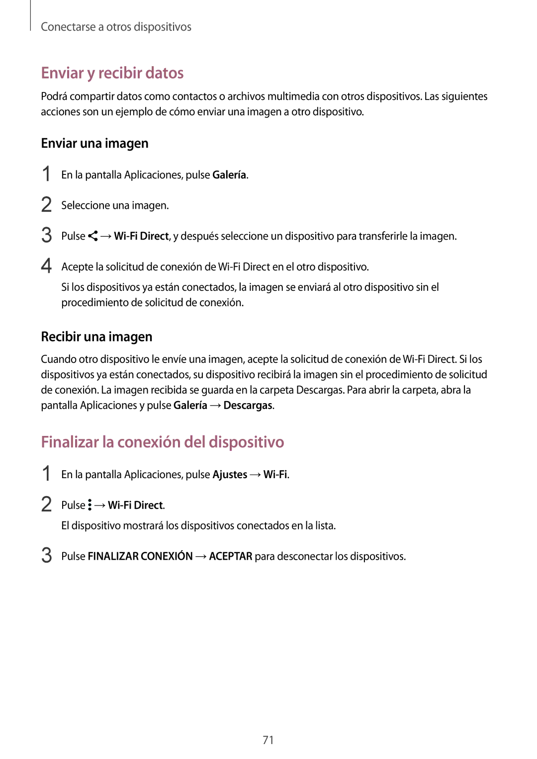 Samsung SM-G388FDSAPHE manual Finalizar la conexión del dispositivo 