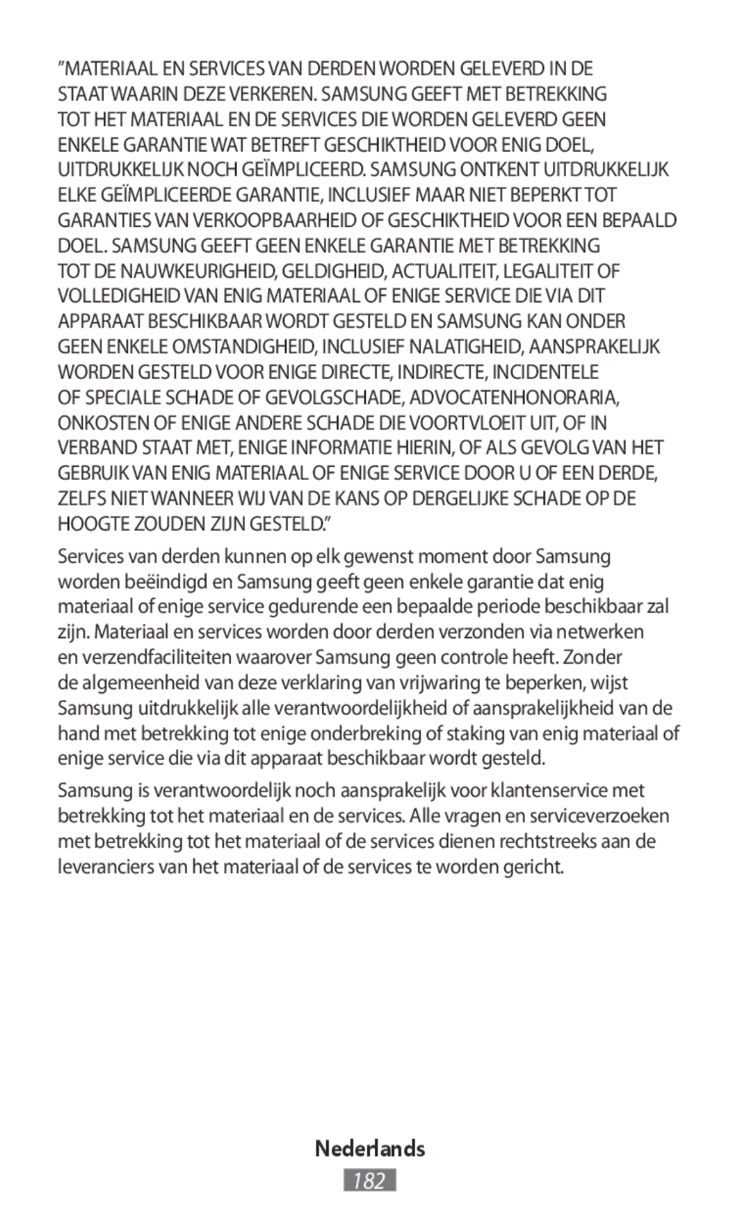 Samsung SM-G900FZBAMWD, SM-G388FDSAPLS, SM-J510FZKNOPT, SM-N915FZWYEUR, SM-N915FZKYATO, SM-J510FZDNMEO manual Nederlands 