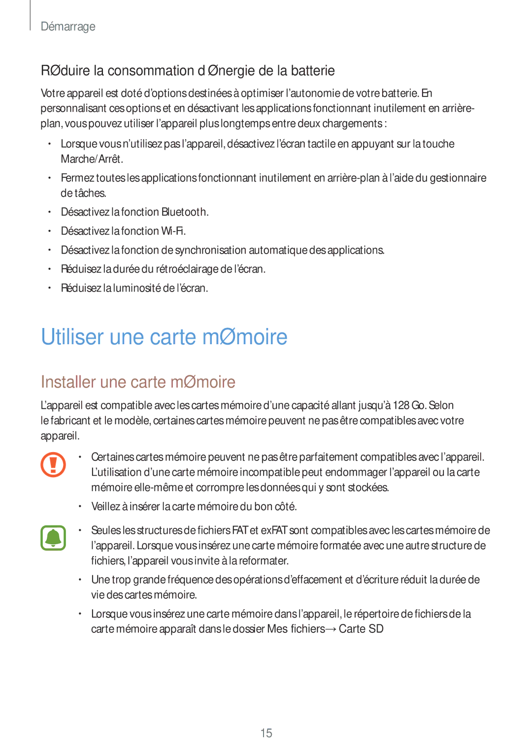 Samsung SM-G388FDSAXEF, SM-G388FDSAFTM, SM-G388FDSASFR manual Utiliser une carte mémoire, Installer une carte mémoire 