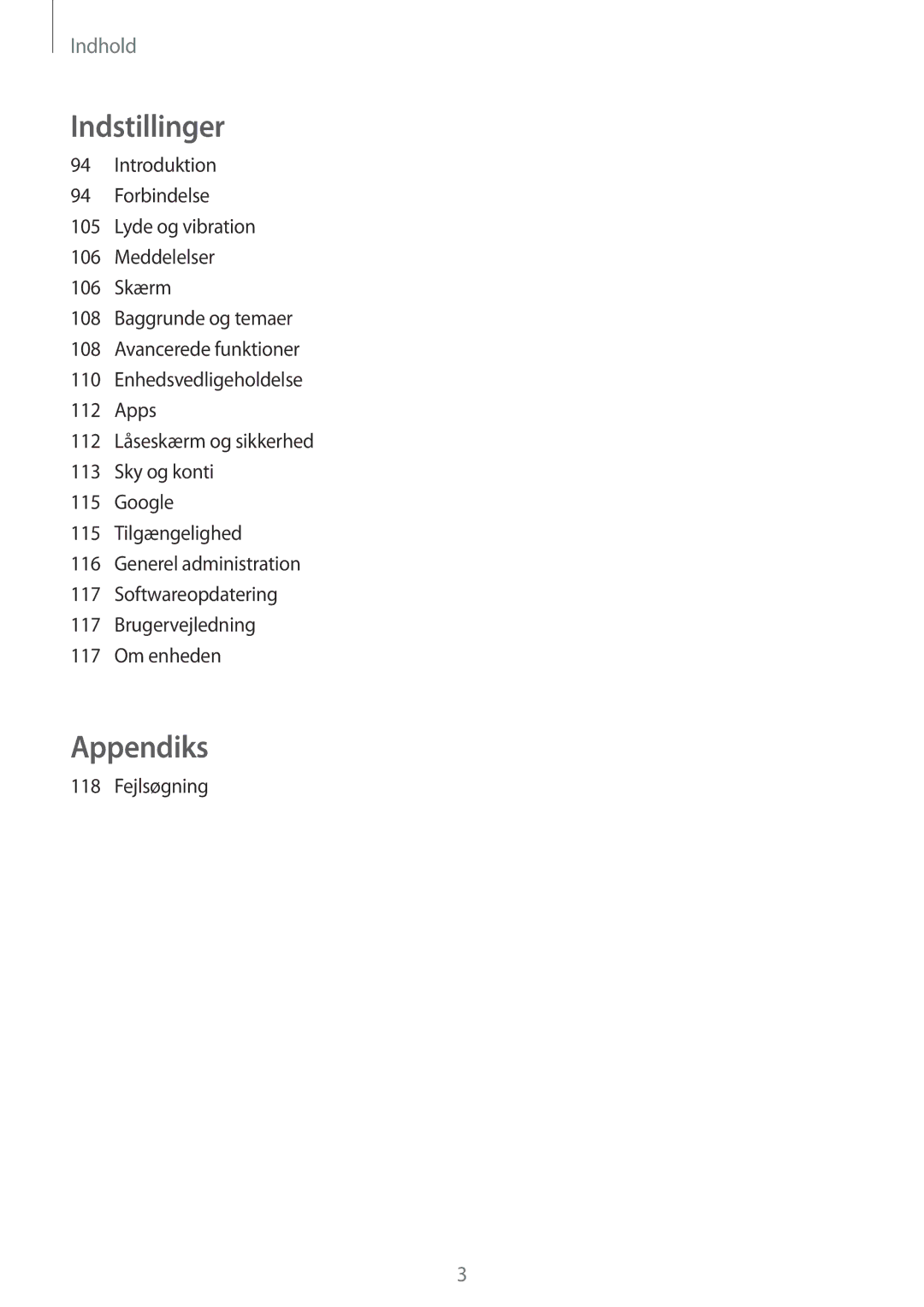 Samsung SM-G390FZKANEE manual Appendiks 