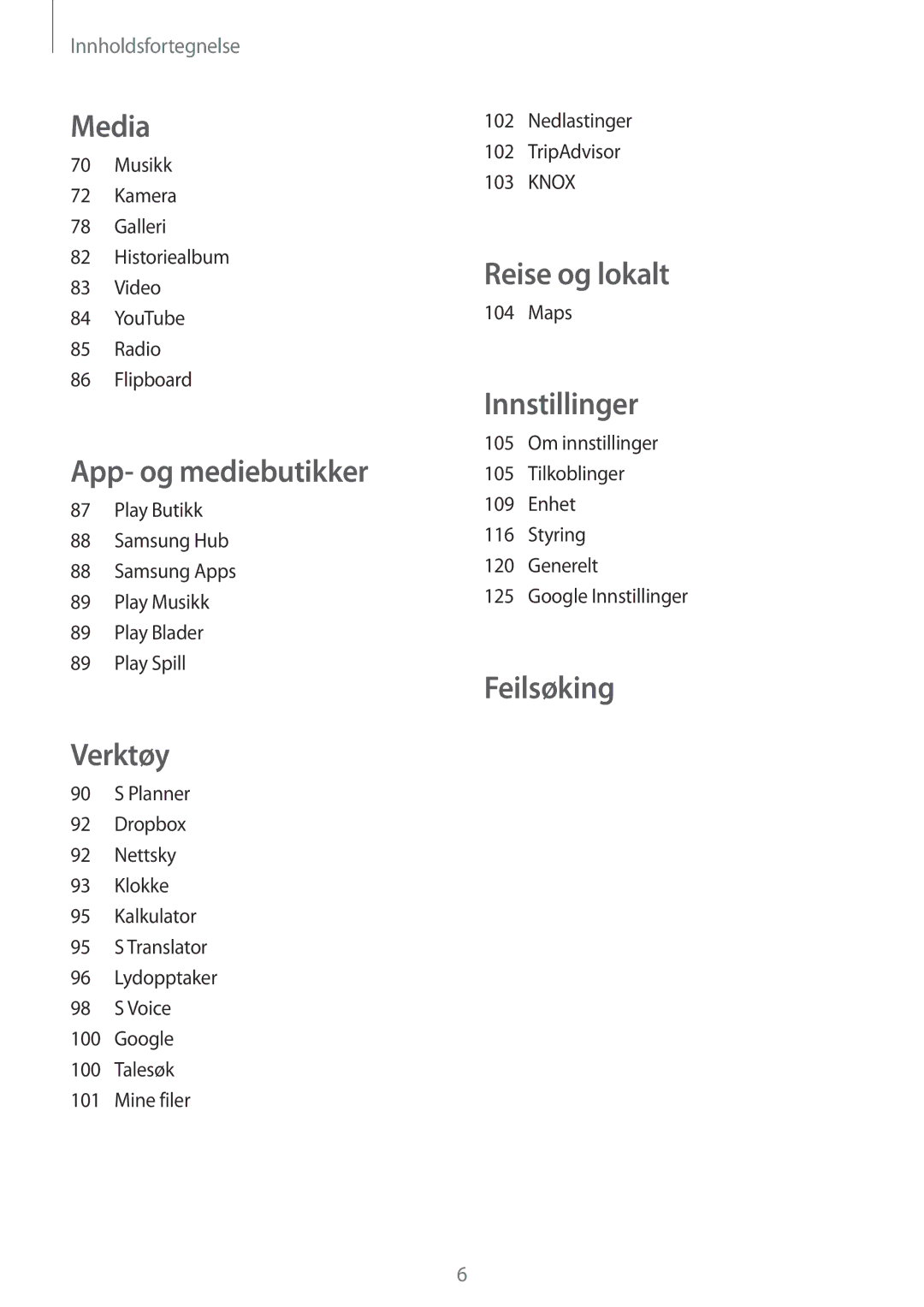 Samsung SM-G7105ZWANEE, SM-G7105ZBANEE, SM-G7105ZKANEE, SM-G7105ZIANEE manual Verktøy, Maps 