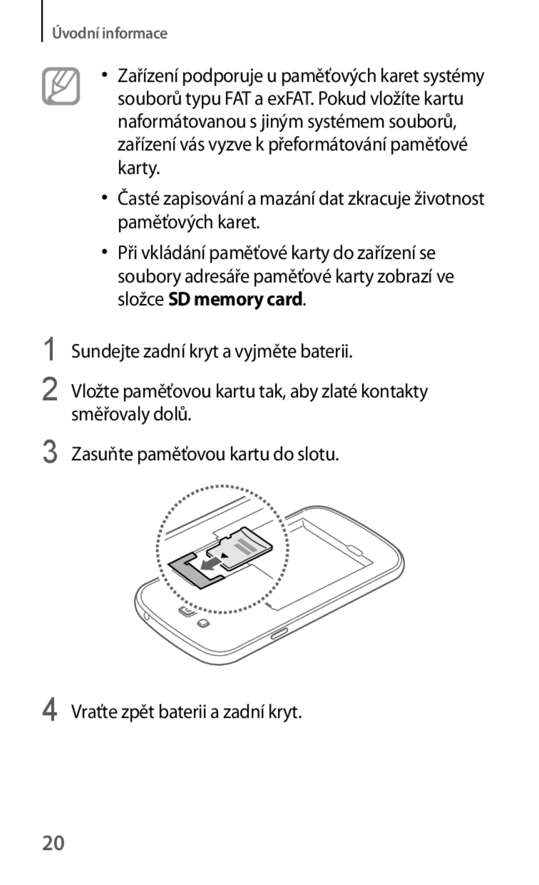 Samsung SM-G7105ZKAATO, SM-G7105ZWAATO, SM-G7105ZKAPLS, SM-G7105ZKAXEO, SM-G7105ZKAO2C manual Úvodní informace 