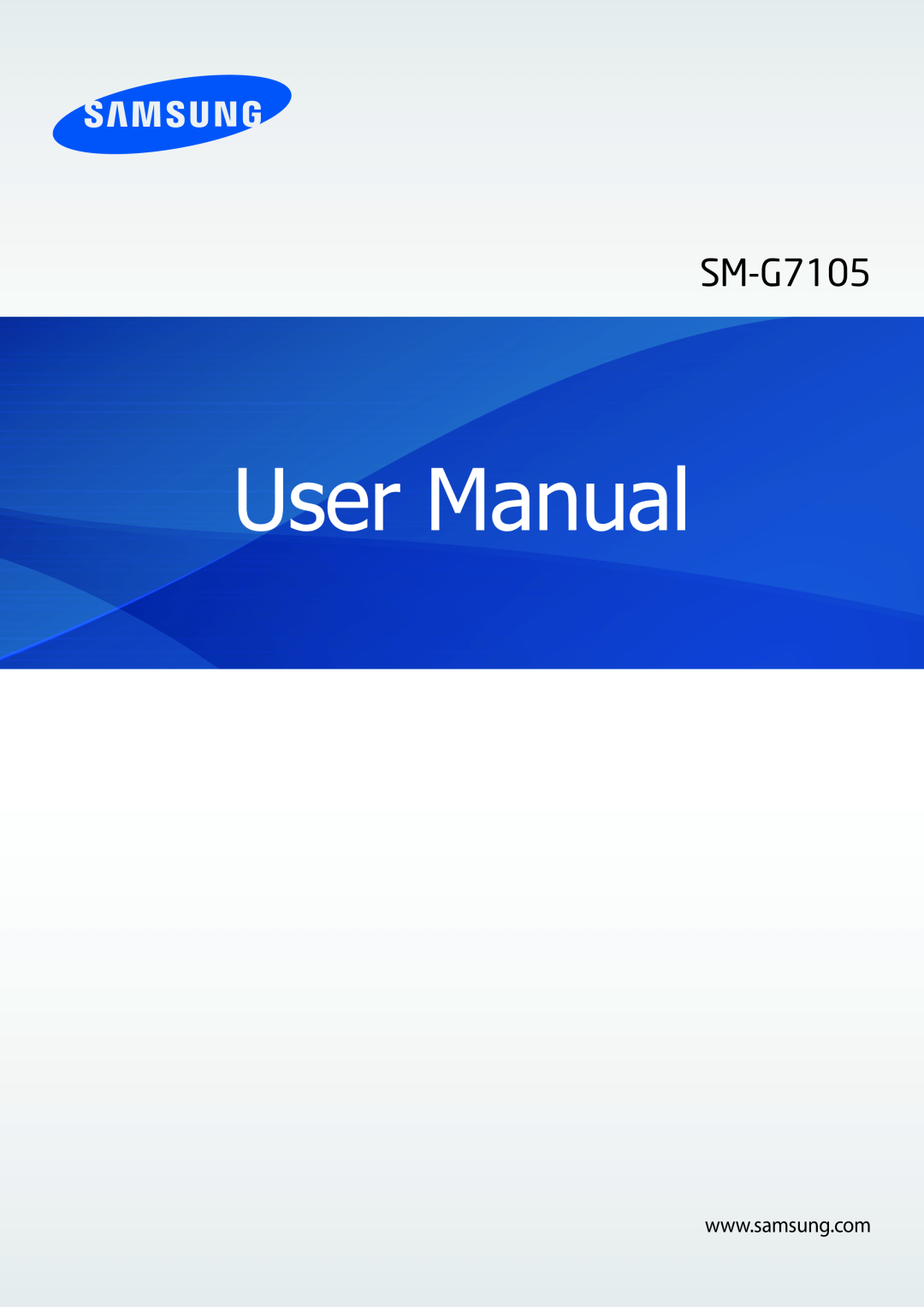 Samsung SM-G7105ZWAATO, SM-G7105ZKAATO, SM-G7105ZKATUR, SM-G7105ZKADBT, SM-G7105ZWATUR, SM-G7105ZWAEUR manual User Manual 