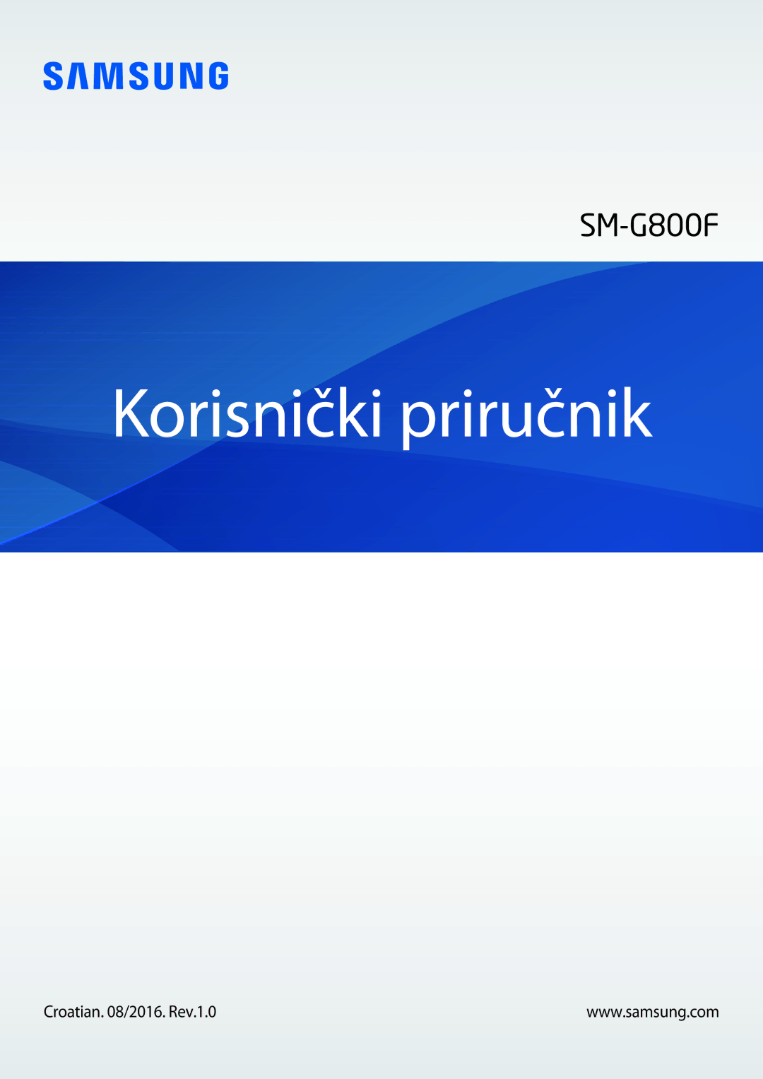 Samsung SM-G800FZWASEE, SM-G800FZDASEE, SM-G800FZKASEE, SM2G800FZKACRO, SM-G800FZBASEE manual Korisnički priručnik 