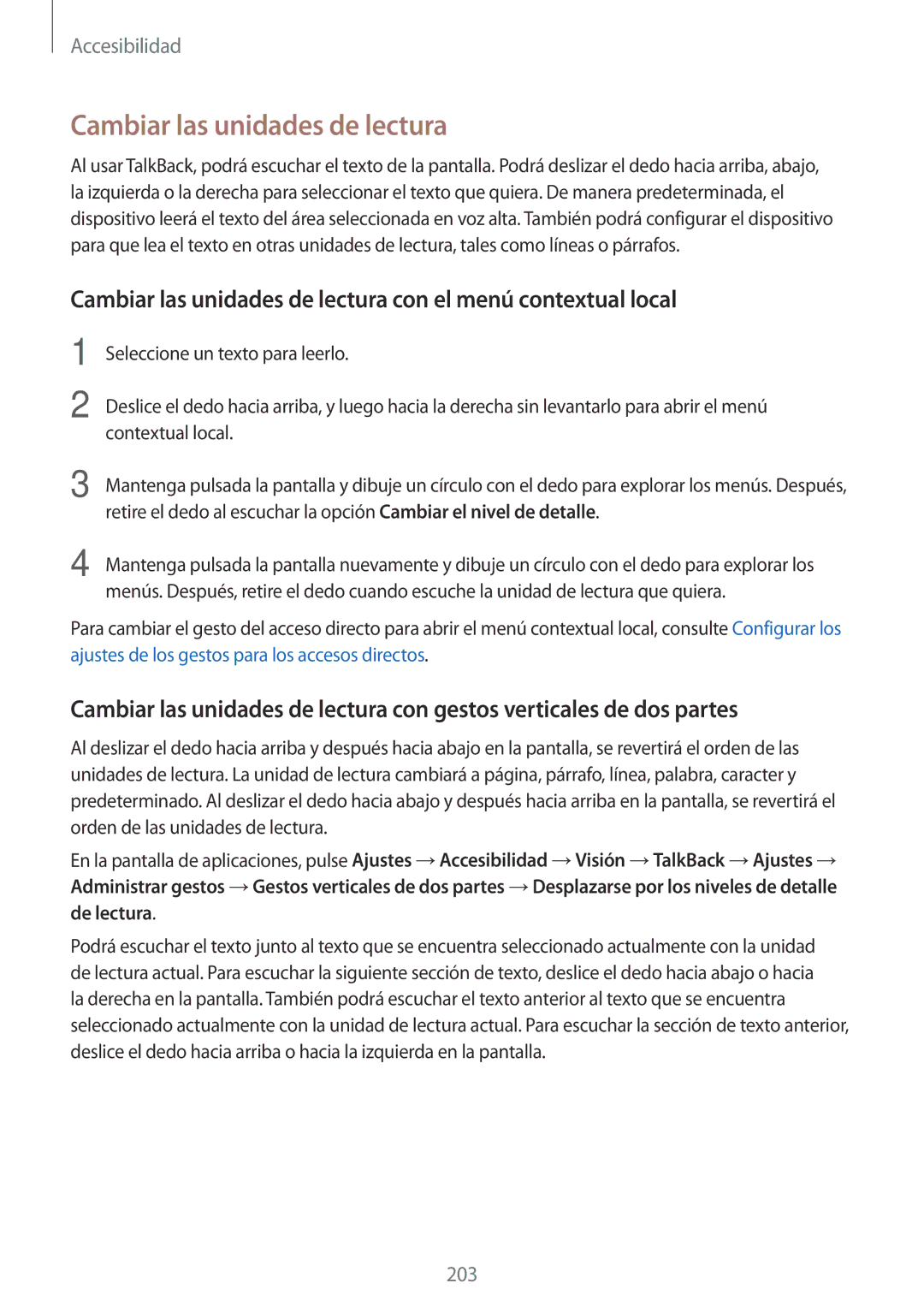 Samsung SM-G800FZKAITV, SM-G800FZKADBT, SM-G800FZBADBT Cambiar las unidades de lectura con el menú contextual local 