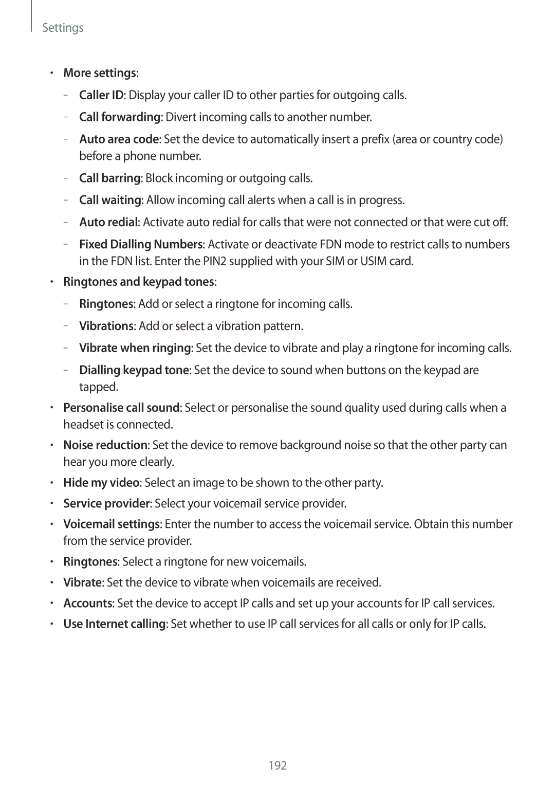 Samsung SM-G850F user manual More settings, Ringtones and keypad tones 