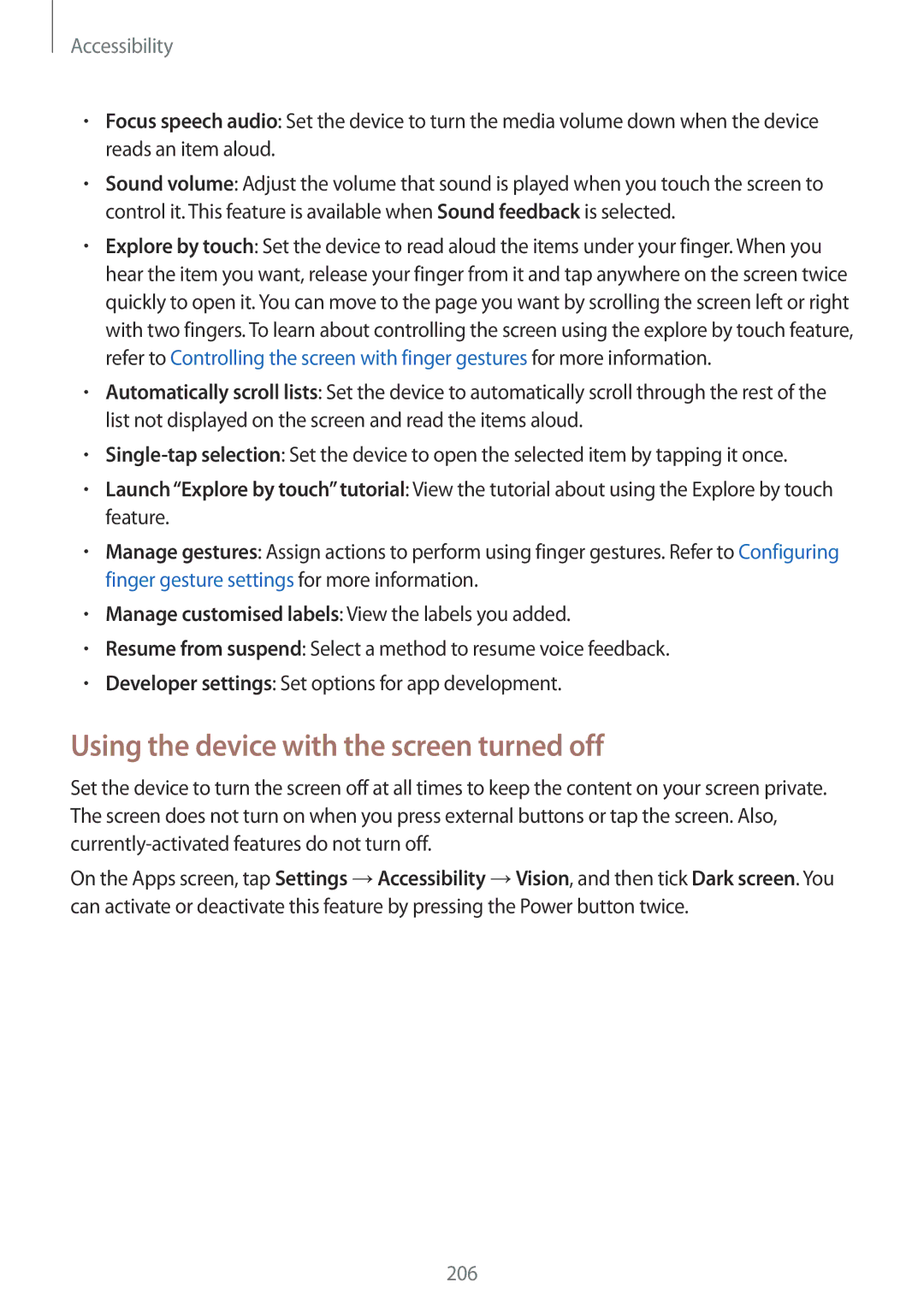 Samsung SM-G850F user manual Using the device with the screen turned off 