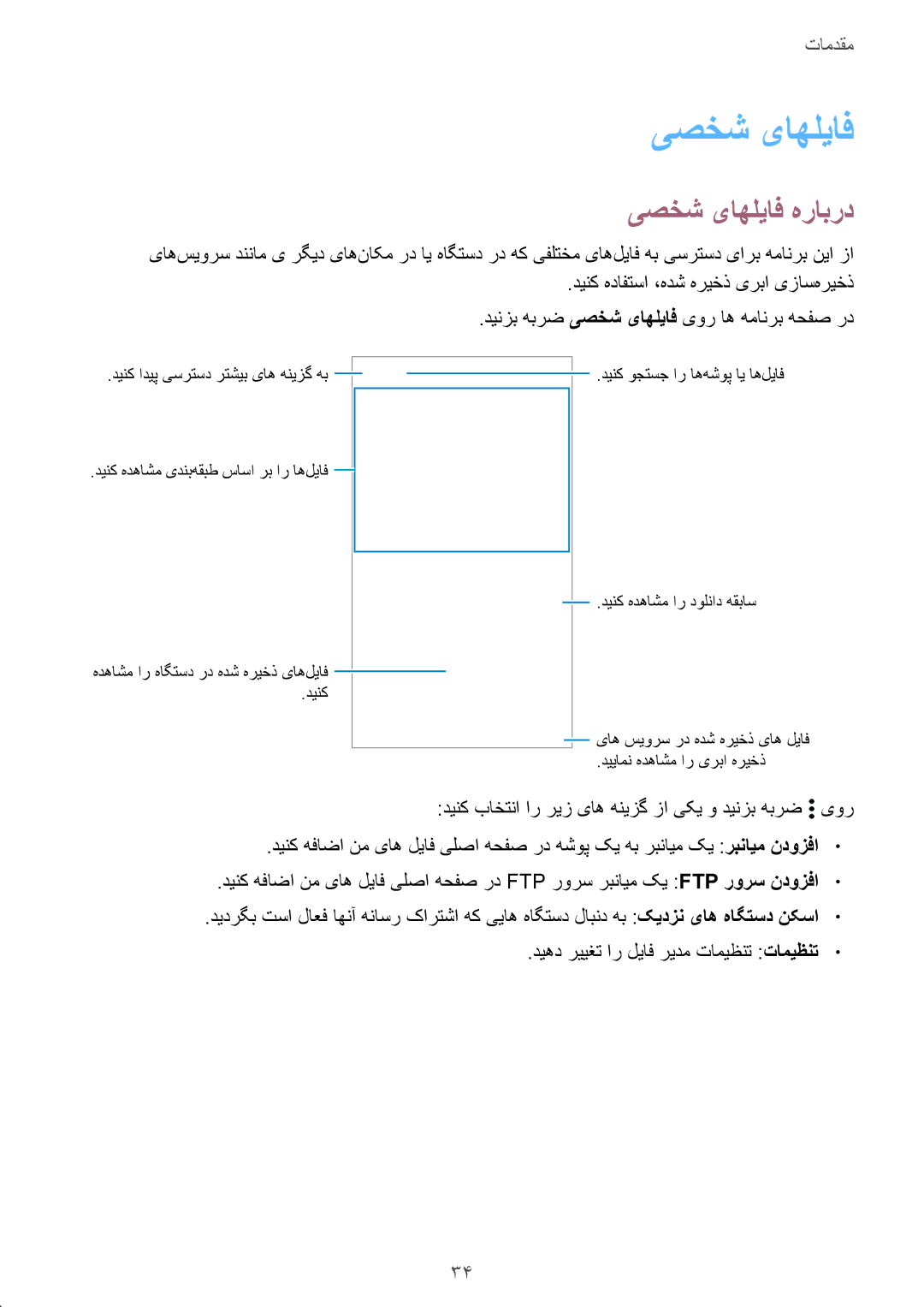 Samsung SM-G850FZDEAFG, SM-G850FHSEAFG, SM-G850FHSECAC یصخش یاهلیاف هرابرد, دیهد رییغت ار لیاف ریدم تامیظنت تامیظنت 