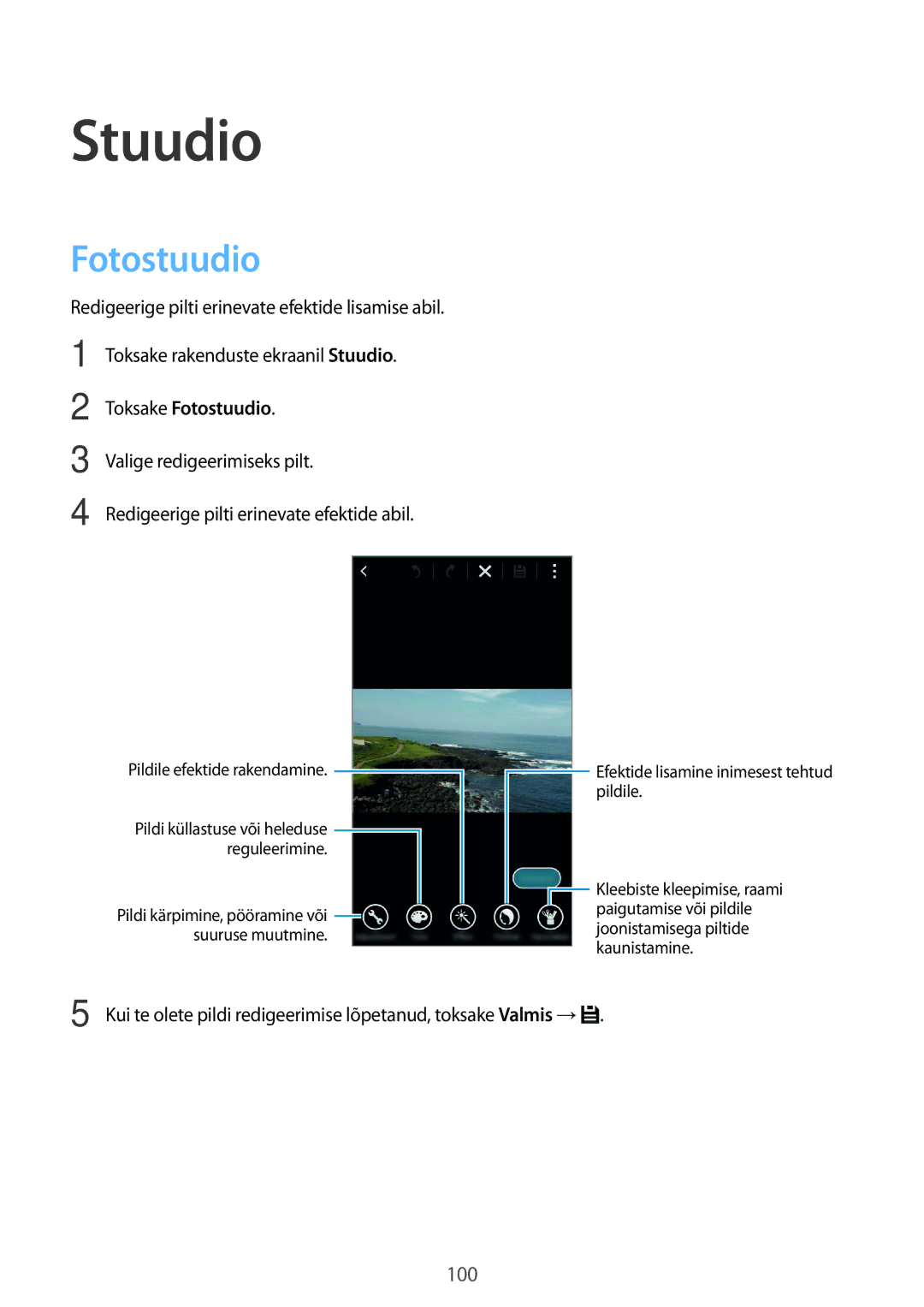 Samsung SM-G850FZDESEB, SM-G850FZWESEB, SM-G850FHSESEB, SM-G850FZBESEB, SM-G850FZKESEB manual Stuudio 