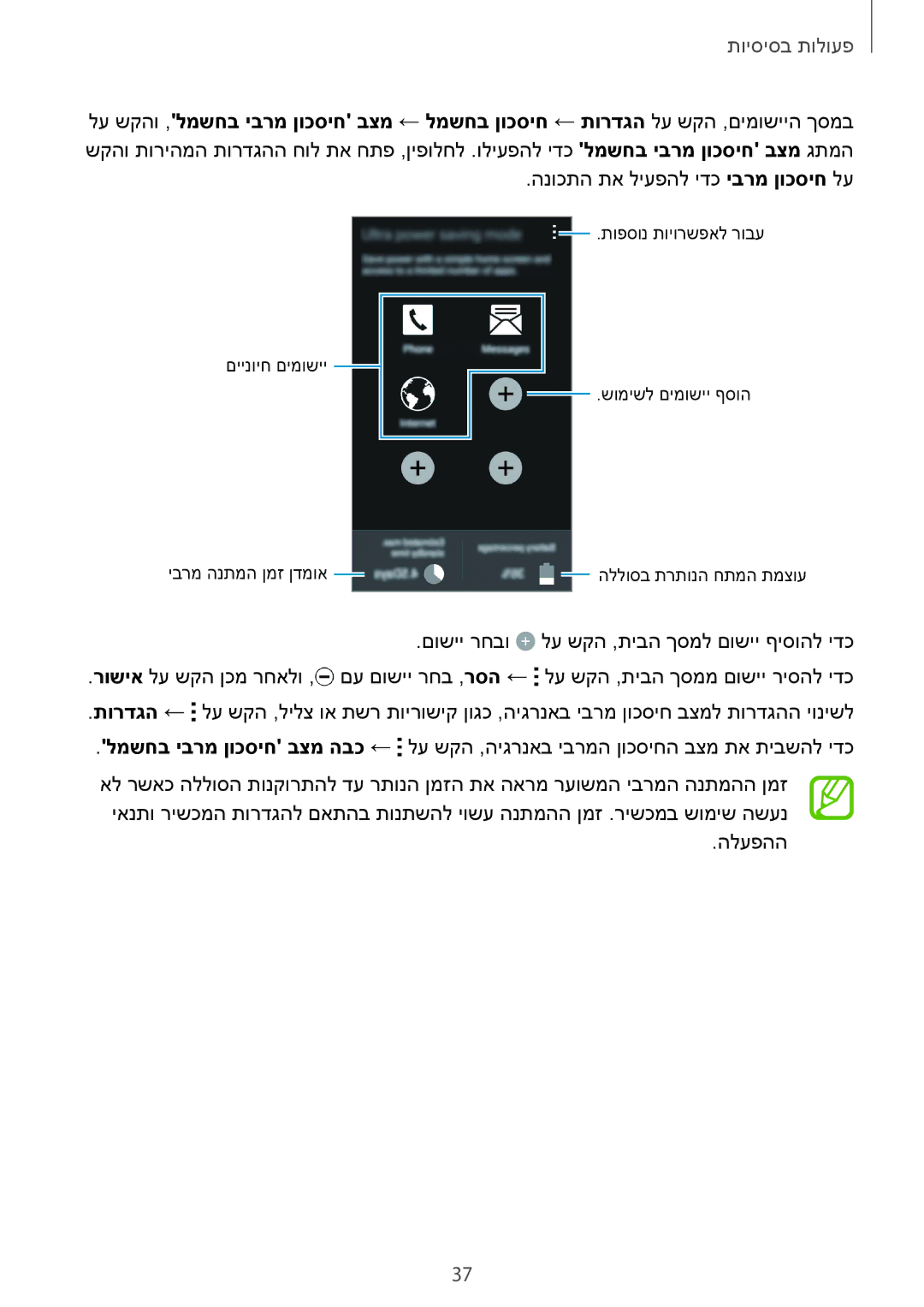 Samsung SM-G850FZWESEE, SM-G850FZWETMT, SM-G850FZDESEE, SM-G850FZKESEE, SM-G850FHSESEE הנוכתה תא ליעפהל ידכ יברמ ןוכסיח לע 