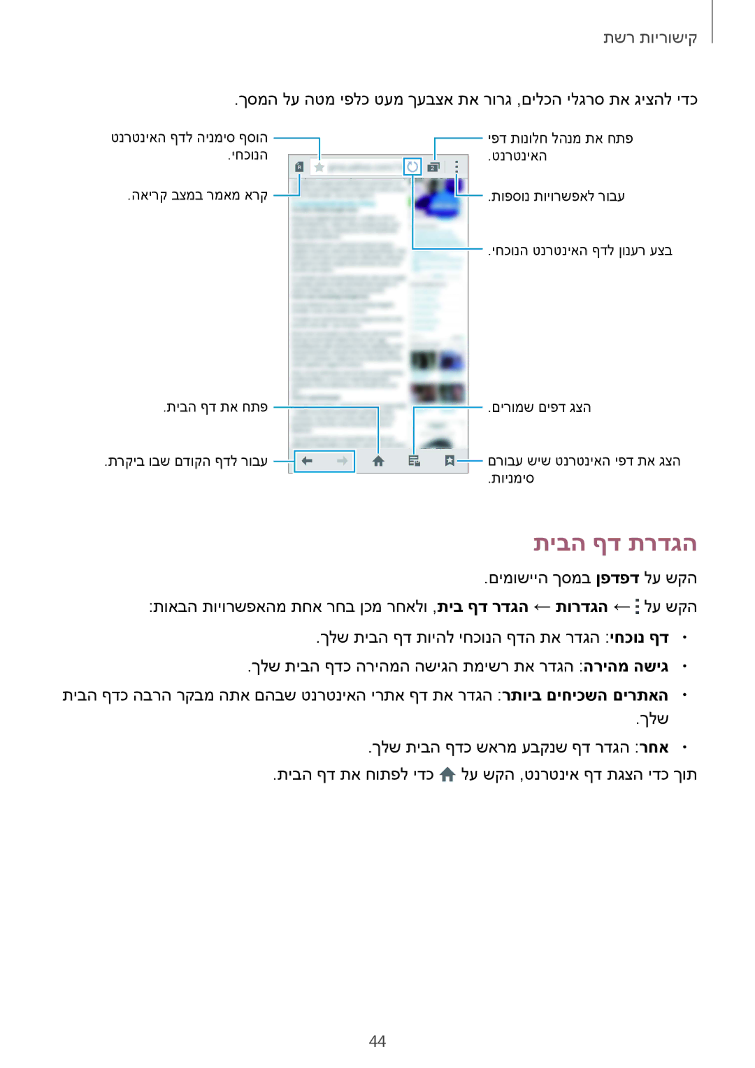 Samsung SM-G850FHSEPTR, SM-G850FZWETMT, SM-G850FZWESEE, SM-G850FZDESEE, SM-G850FZKESEE, SM-G850FHSESEE manual תיבה ףד תרדגה 