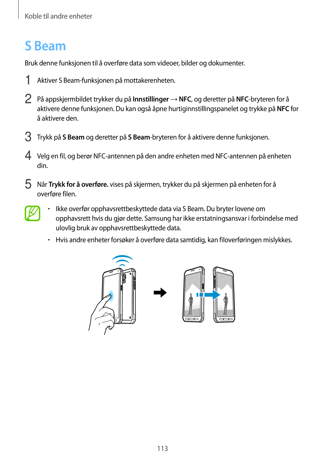 Samsung SM-G870FDGANEE, SM-G870FTSANEE, SM-G870FTSATEN manual Beam 