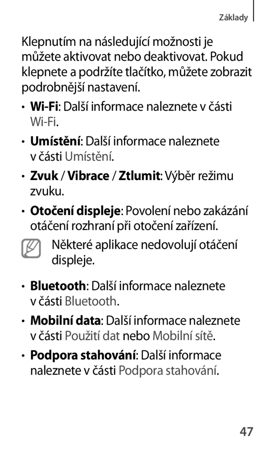 Samsung SM-G870FDGAXEH, SM-G870FTSAPHN, SM-G870FTSAAUT, SM-G870FDGAATO manual Zvuk / Vibrace / Ztlumit Výběr režimu zvuku 