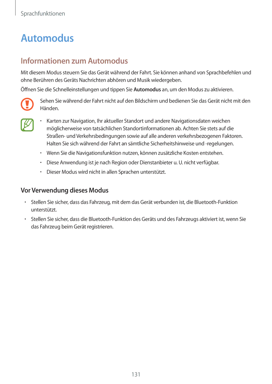 Samsung SM-G900FZDADBT, SM-G900FZKADBT, SM-G900FZBADBT, SM-G900FZWADBT manual Informationen zum Automodus 