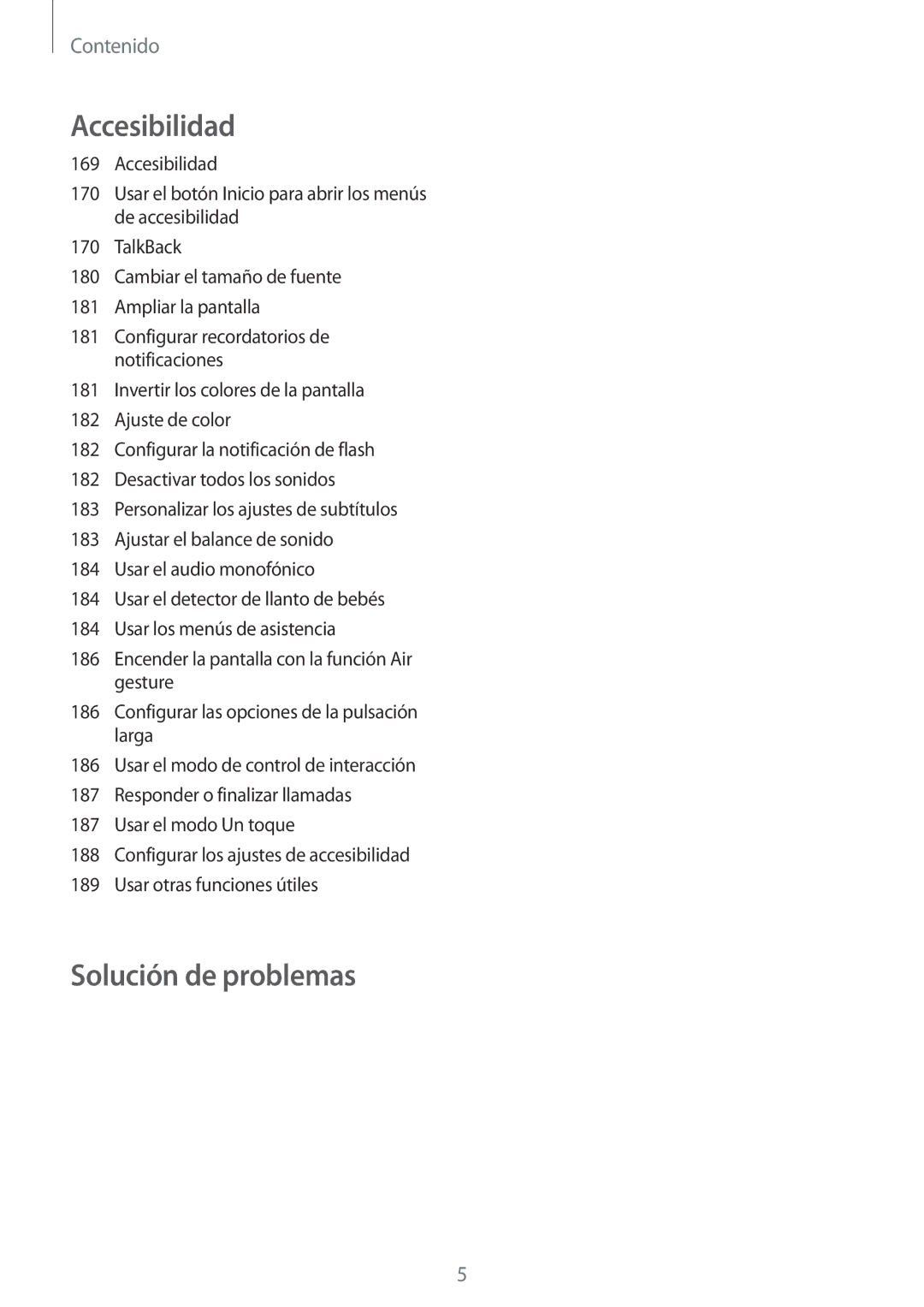 Samsung SM-G900FZWAFTM, SM-G900FZKADBT, SM-G900FZWADBT, SM-G900FZBAXEF, SM-G900FZWAXEF, SM-G900FZDAXEF Solución de problemas 