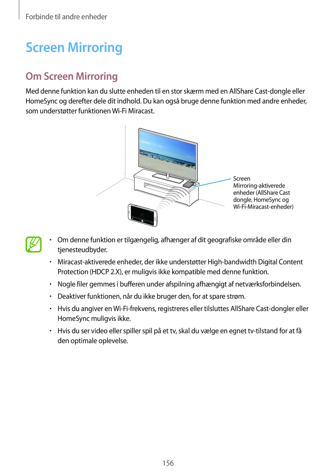 Samsung SM-G900FZDAHTS, SM-G900FZKAVDS, SM-G900FZDANEE, SM-G900FZWANEE, SM-G900FZKANEE, SM-G900FZNANEE Om Screen Mirroring 