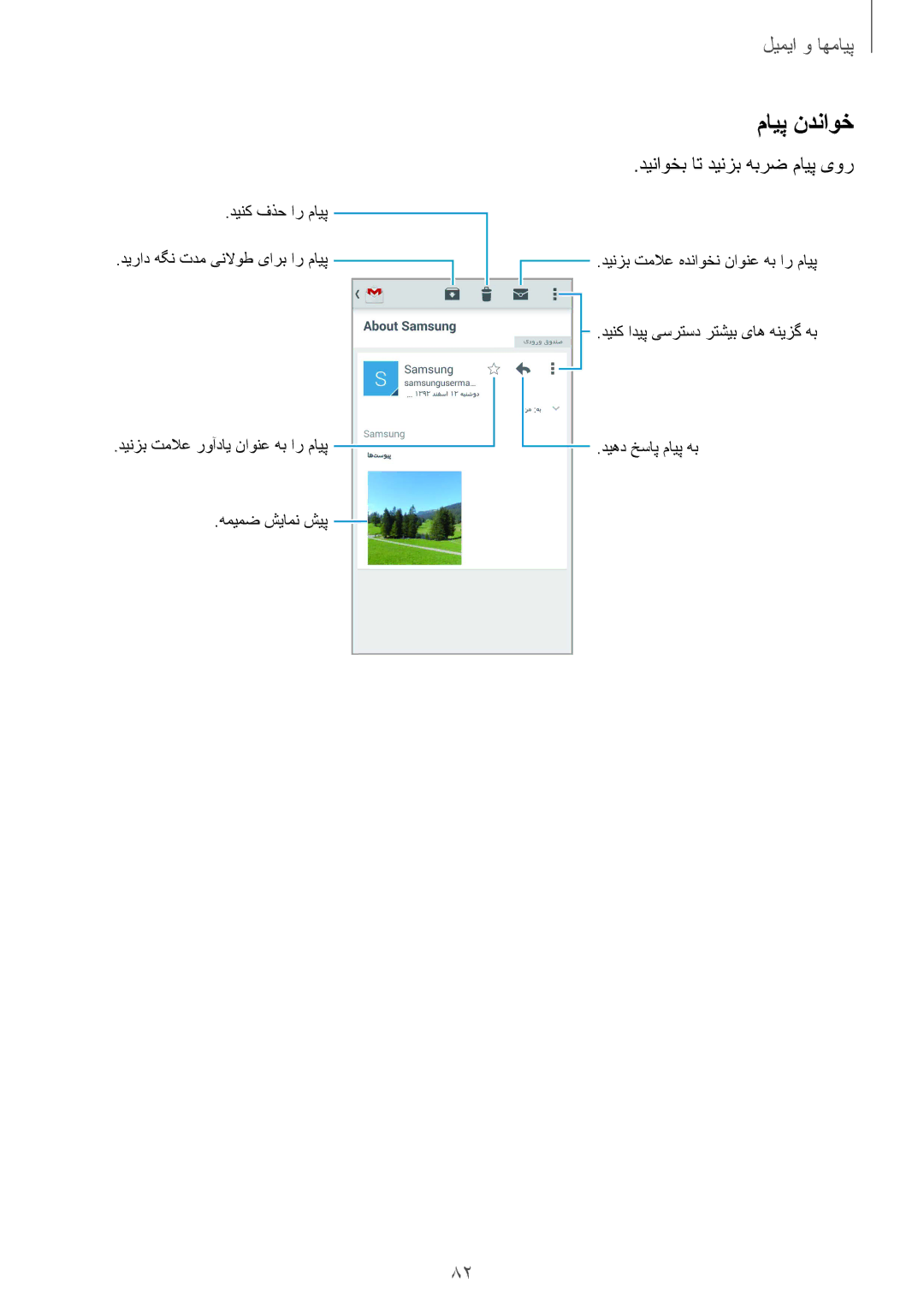 Samsung SM-G900HZWASKZ, SM-G900HZBAPAK, SM-G900HZDAPAK, SM-G900HZWAXSG, SM-G900HZBATMC, SM-G900HZDAAFG manual مایپ ندناوخ 