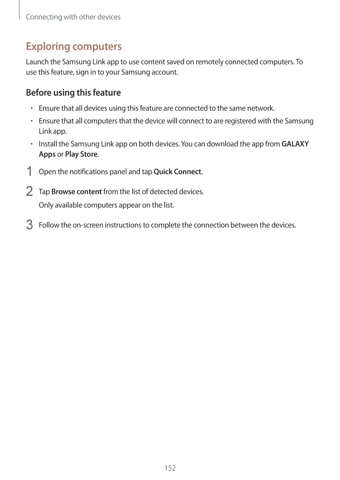 Samsung SM-G900IZKAKSA, SM-G900IZDAKSA, SM-G900IZWAKSA, SM-G900IZBAKSA manual Exploring computers 