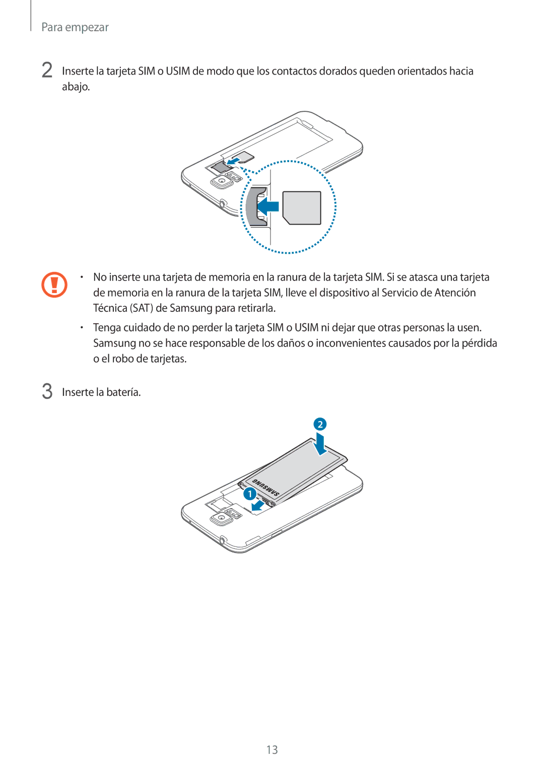 Samsung SM-G901FZKAATL, SM-G901FZBADTM, SM-G901FZKADBT, SM-G901FZDADTM, SM-G901FZKABOG, SM-G901FZDAATL manual Para empezar 