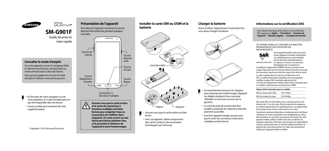 Samsung SM-G901FZDABAL, SM-G901FZKACOS, SM-G901FZWAVGR, SM-G901FZWADBT, SM-G901FZKAVGR, SM-G901FZKAVD2 manual Benutzerhandbuch 