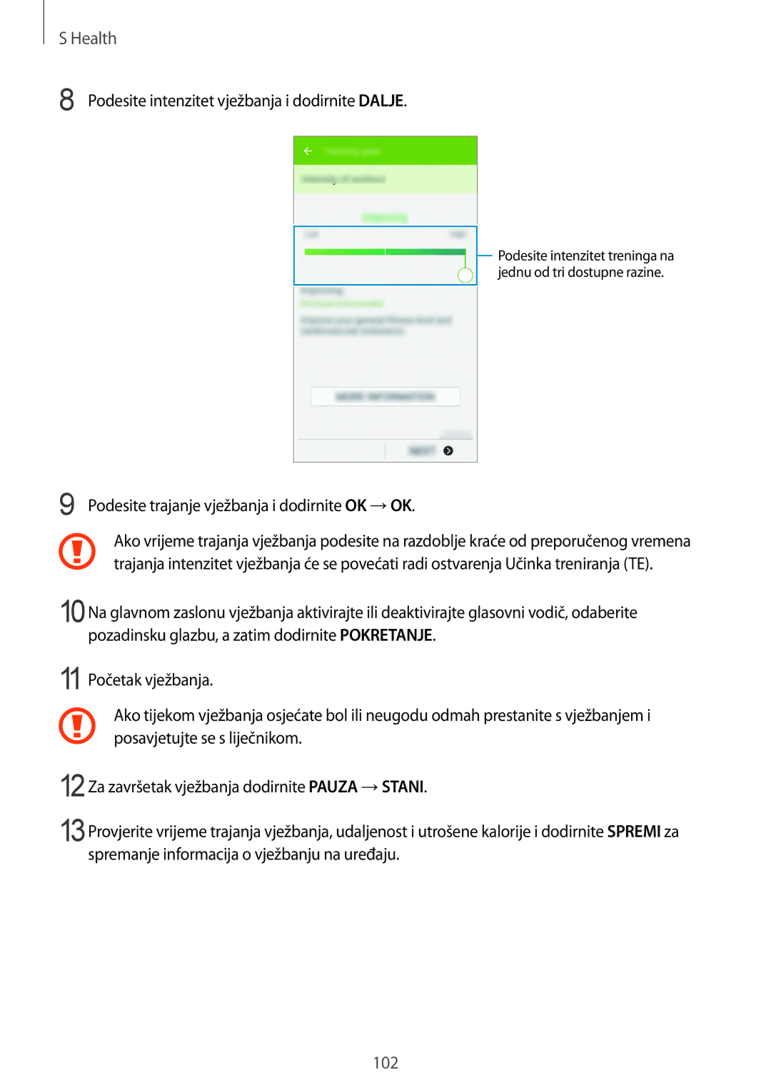 Samsung SM-G901FZKAVIP manual 102 