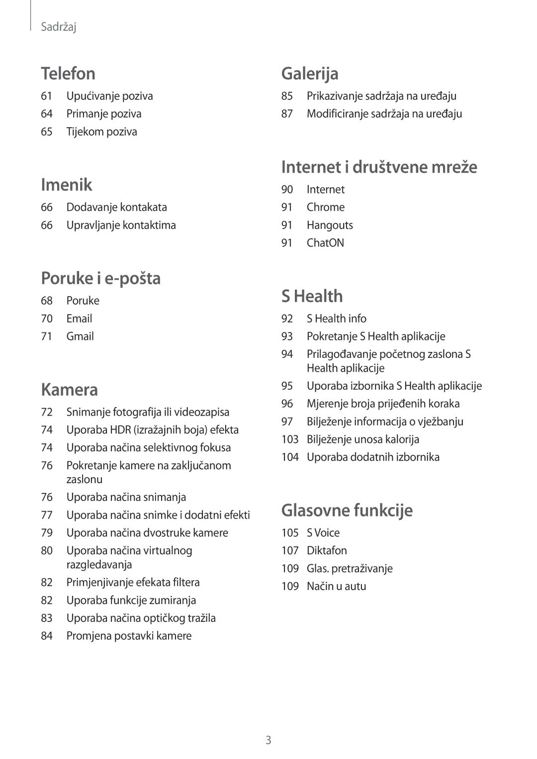 Samsung SM-G901FZKAVIP manual Telefon 