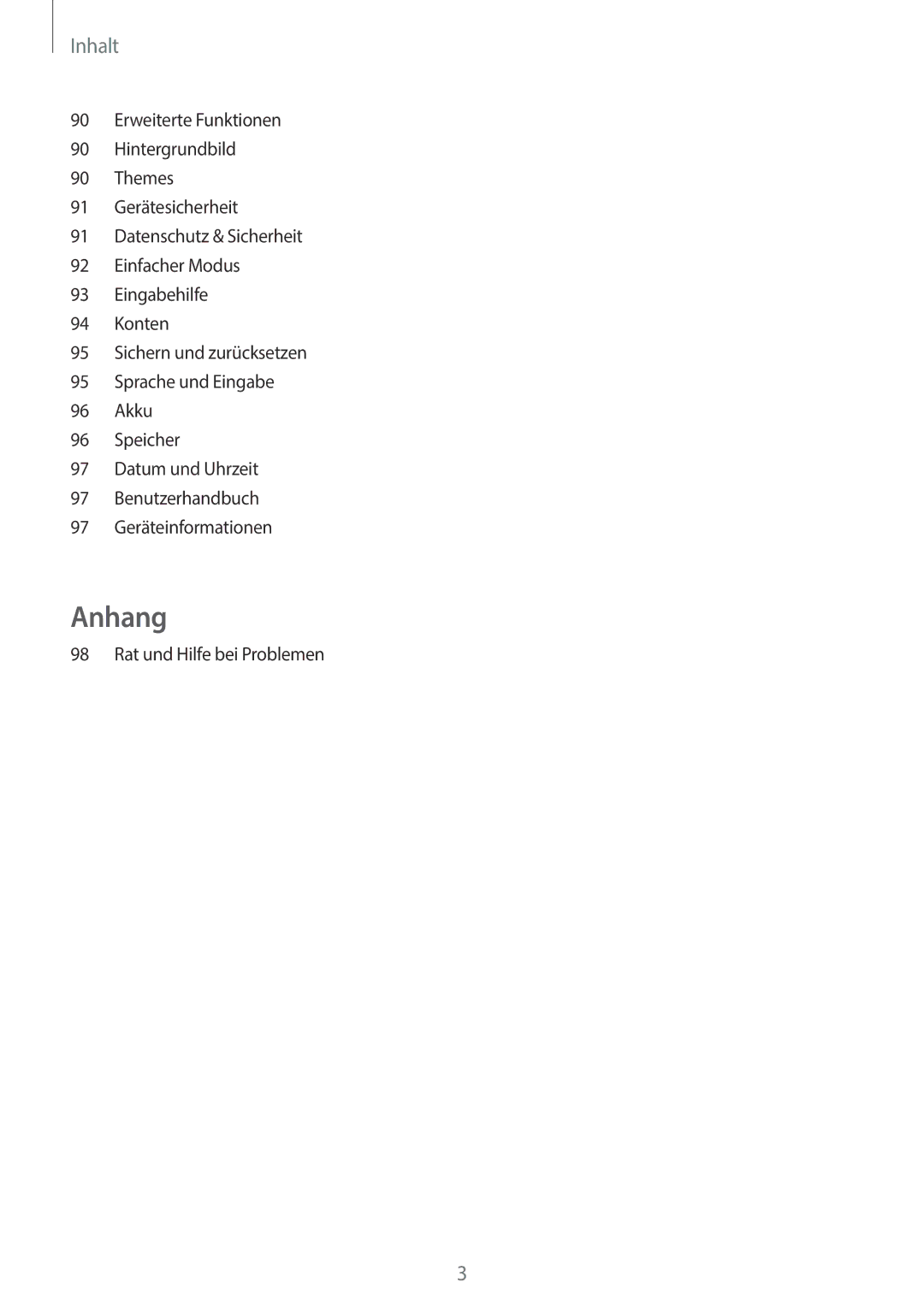 Samsung SM-G903FZKADBT, SM-G903FZDADBT, SM-G903FZSADBT manual Anhang 