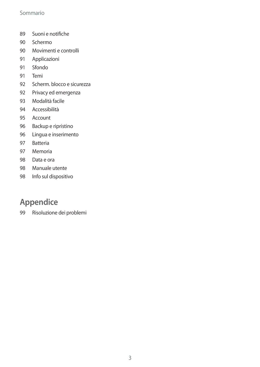 Samsung SM-G903FZKATIM, SM-G903FZDATIM, SM-G903FZSATIM manual Appendice 