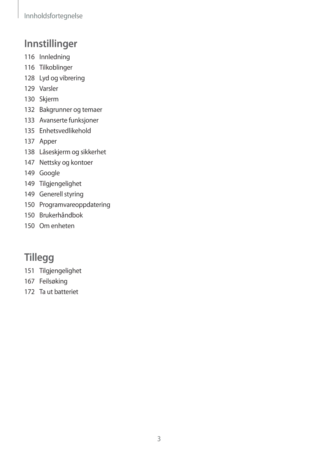 Samsung SM-G920FZKANEE, SM-G920FZBANEE, SM-G920FZWANEE, SM-G920FZKFNEE, SM-G920FZWFNEE, SM-G920FZDANEE manual Tillegg 