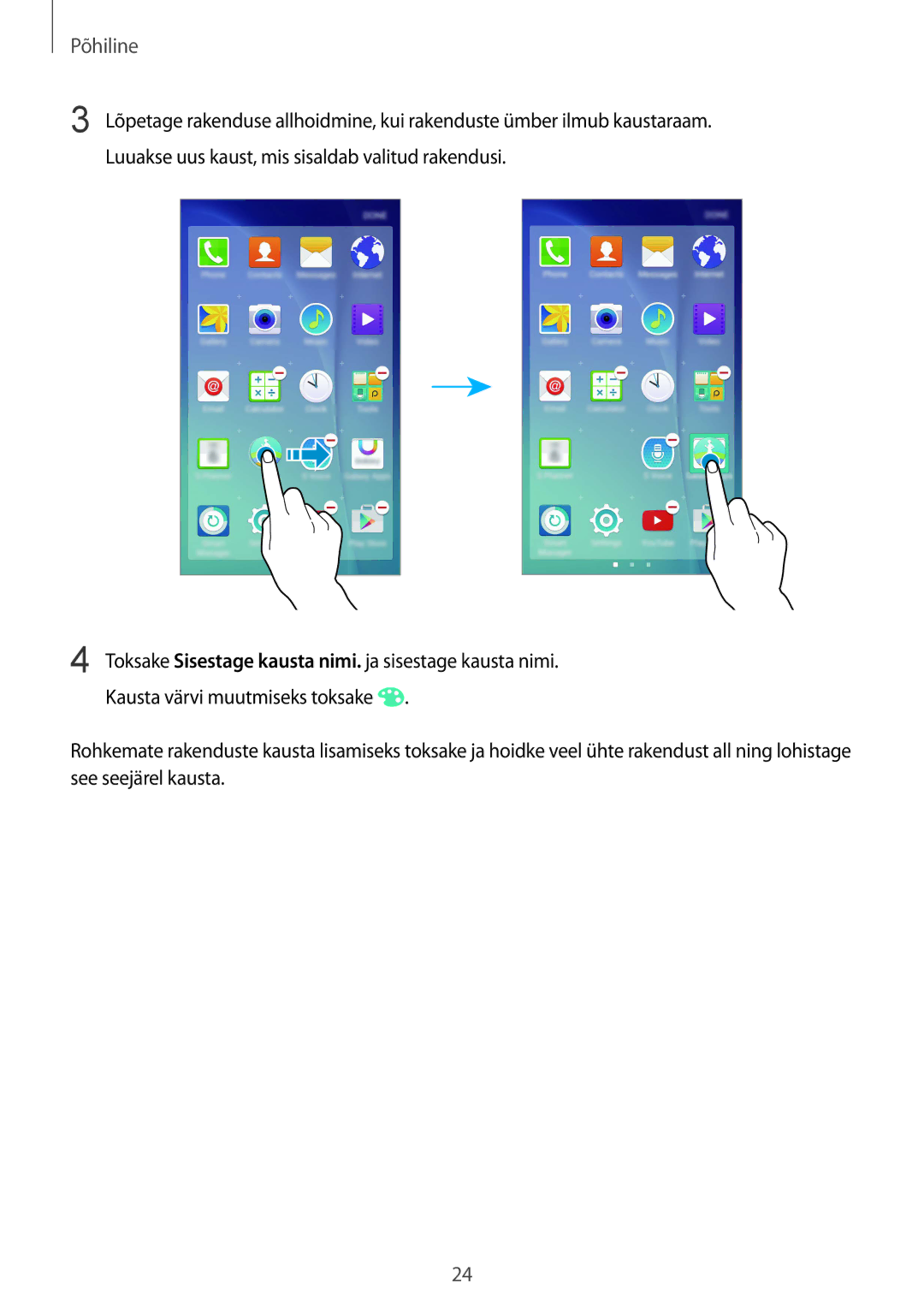 Samsung SM-G920FZBASEB manual Põhiline 