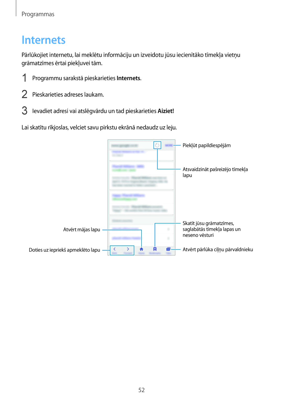 Samsung SM-G920FZBASEB manual Internets 