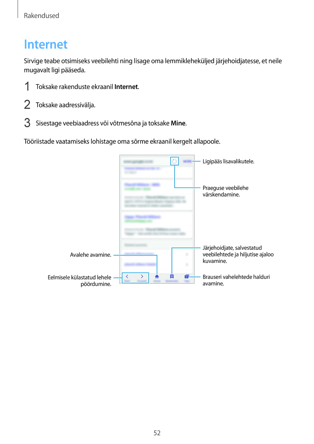 Samsung SM-G920FZBASEB manual Internet 