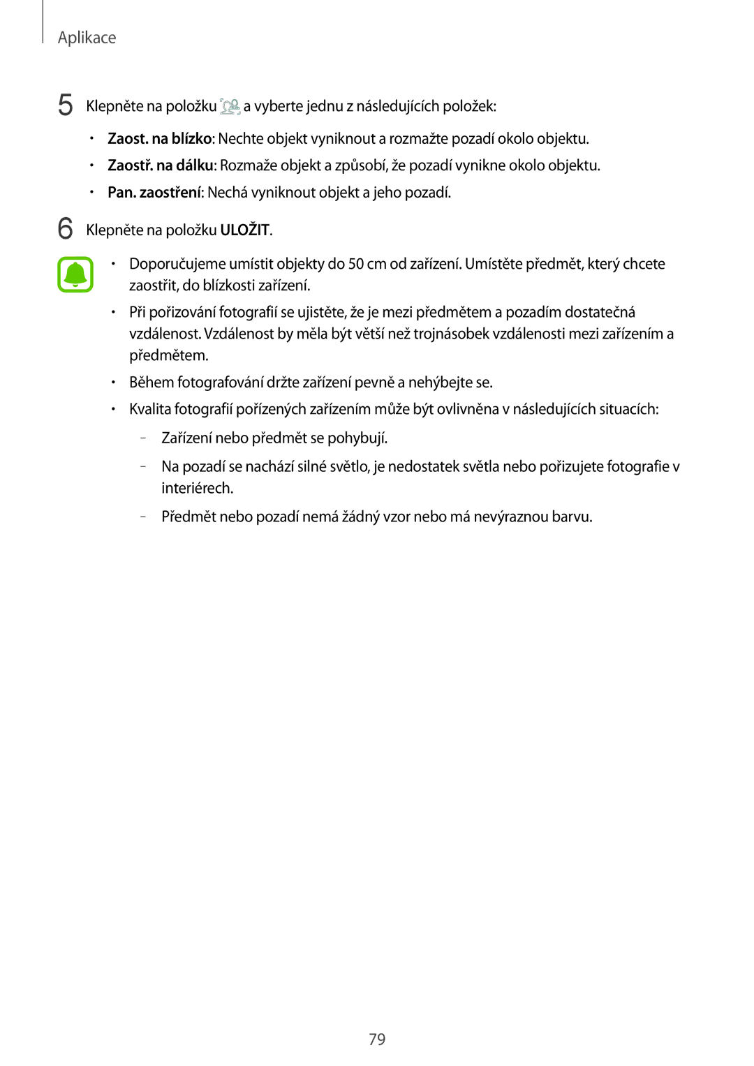 Samsung SM-G920FZWEETL, SM-G920FZBEETL, SM-G920FZDEETL, SM-G920FZKEETL manual Aplikace 