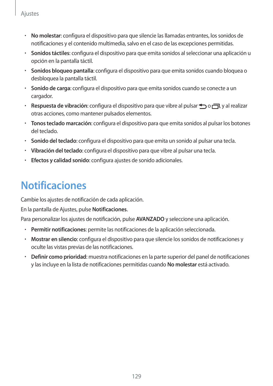 Samsung SM-G920FZKAPHE manual Notificaciones 