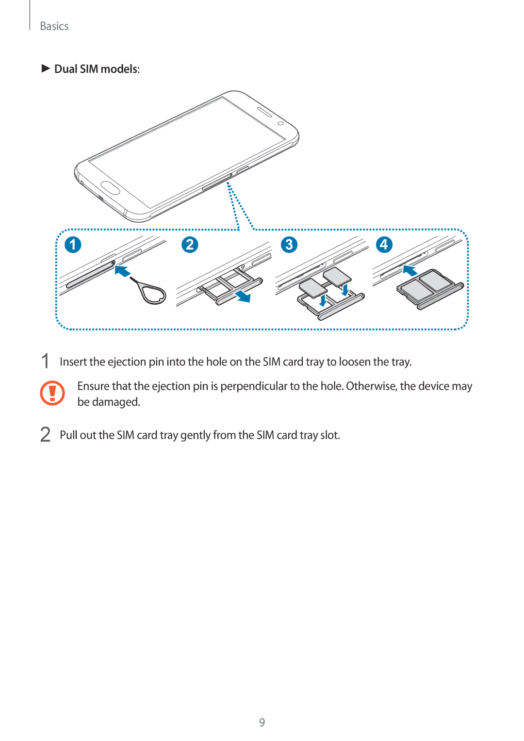 Samsung SM-G920FZKAXEF, SM-G920FZKFDBT, SM-G920FZKEDBT, SM-G920FZDEDBT, SM-G920FZBEDBT, SM-G920FZBFDBT manual Dual SIM models 