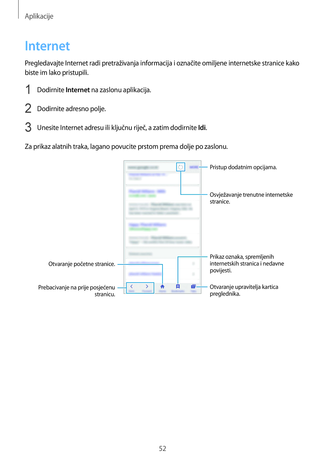 Samsung SM-G920FZWASEE, SM-G920FZKFSEE manual Internet 