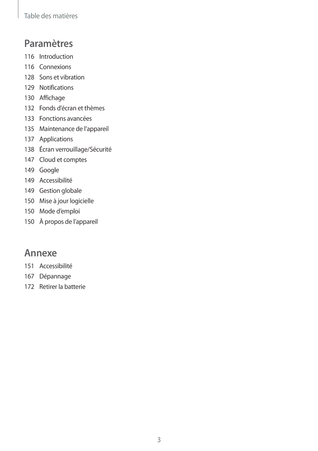 Samsung SM-G920FZDAXEF, SM-G920FZWAXEF, SM-G920FZKAXEF, SM-G920FZBAXEF manual Annexe 