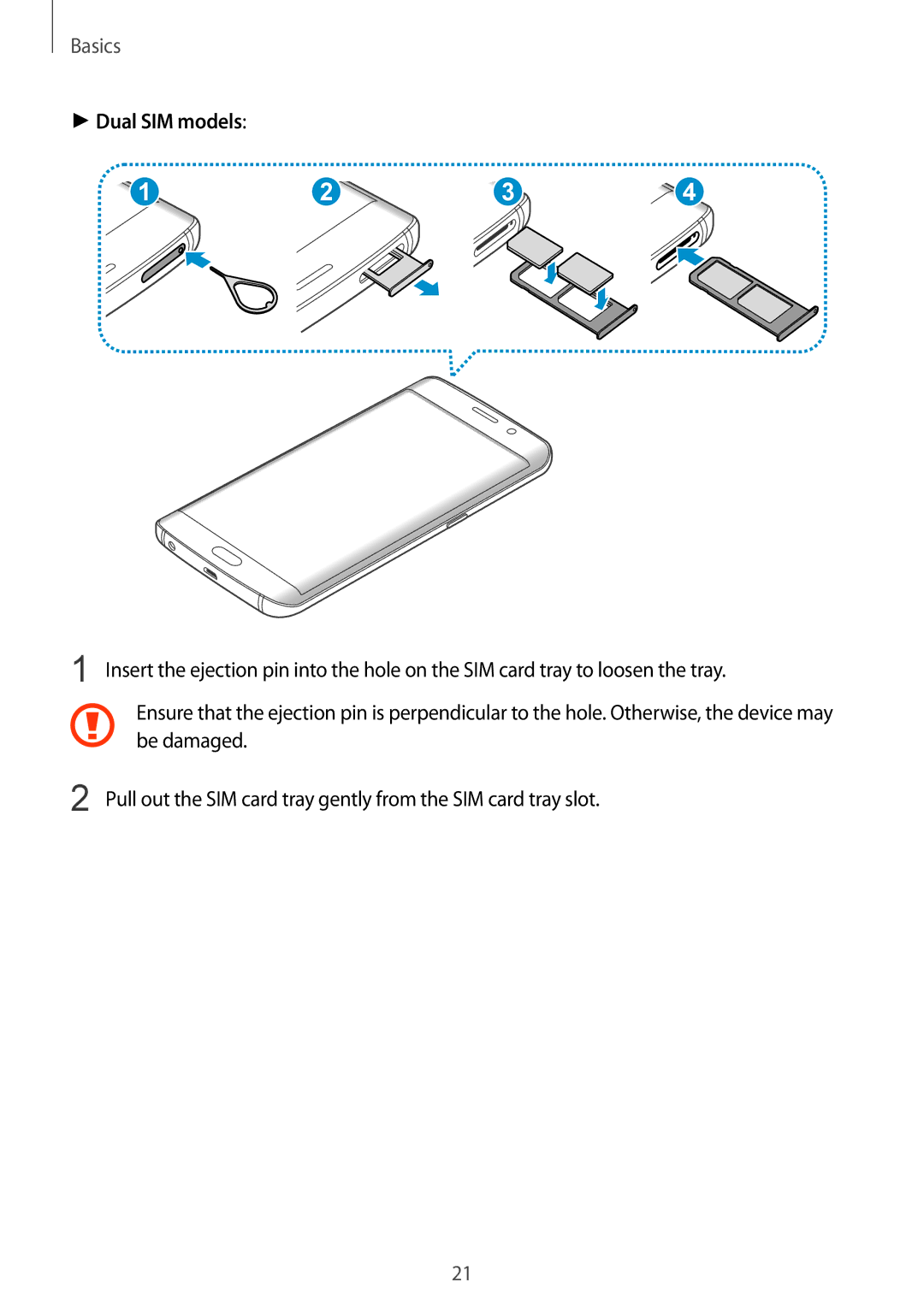 Samsung SM-G925FZDAXEF, SM-G925FZKADBT, SM-G925FZWEDBT, SM-G928FZKADBT, SM-G925FZDEDBT, SM-G925FZDADBT manual Dual SIM models 