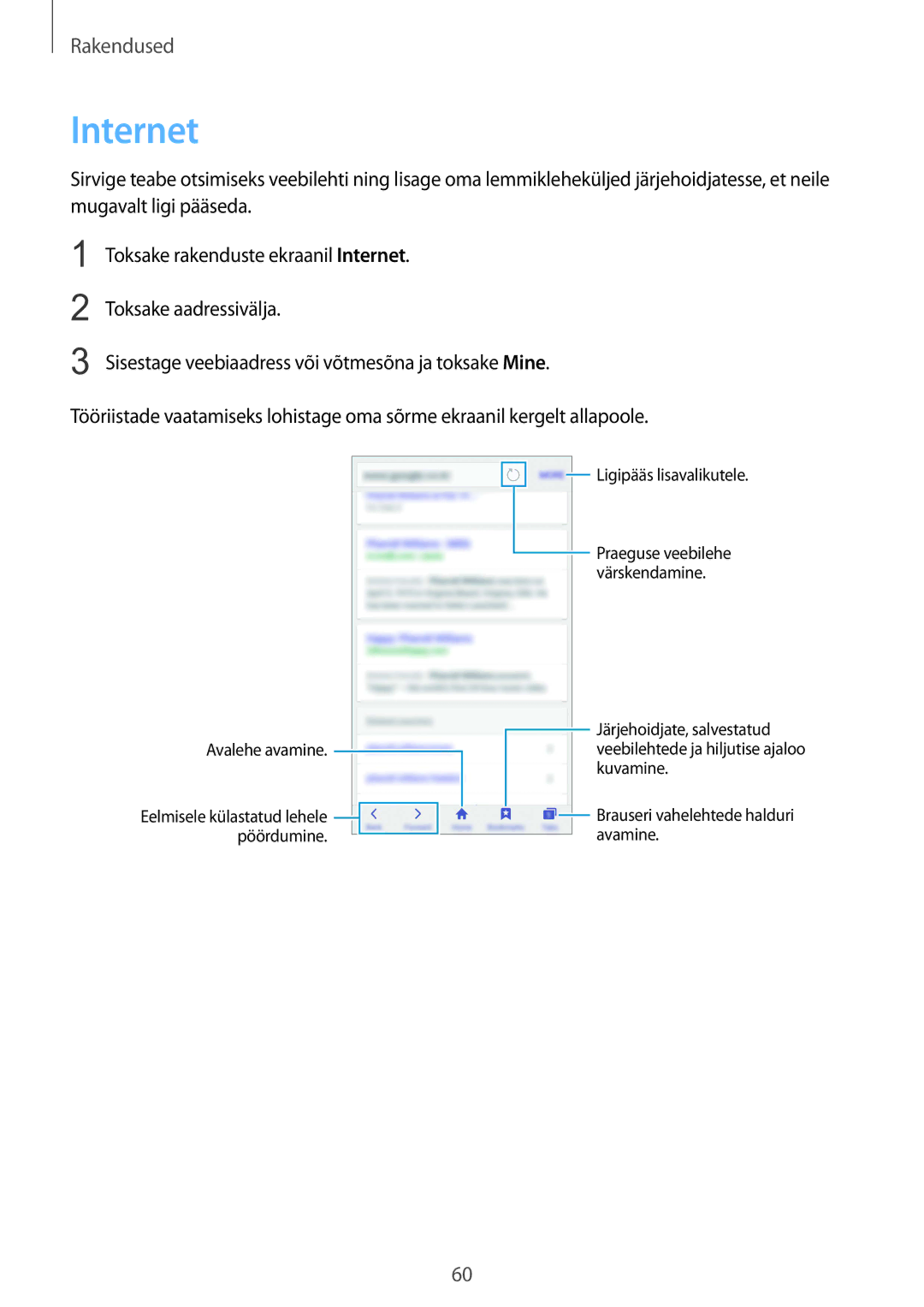 Samsung SM-G925FZKASEB manual Internet 