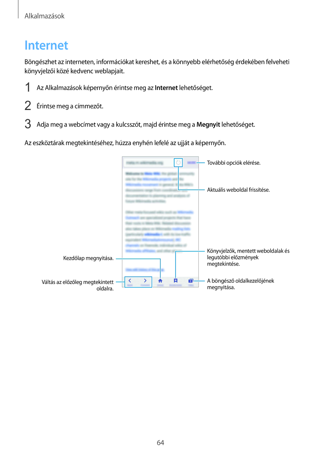 Samsung SM-G925FZWAXEH manual Internet 