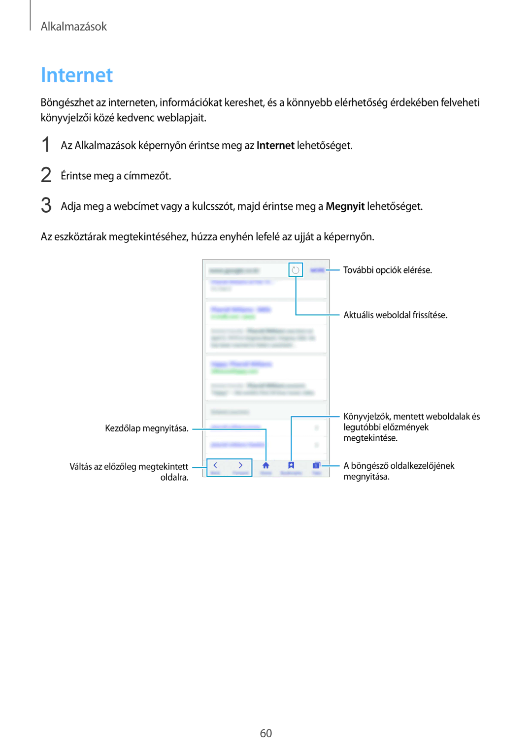 Samsung SM-G925FZWAXEH manual Internet 