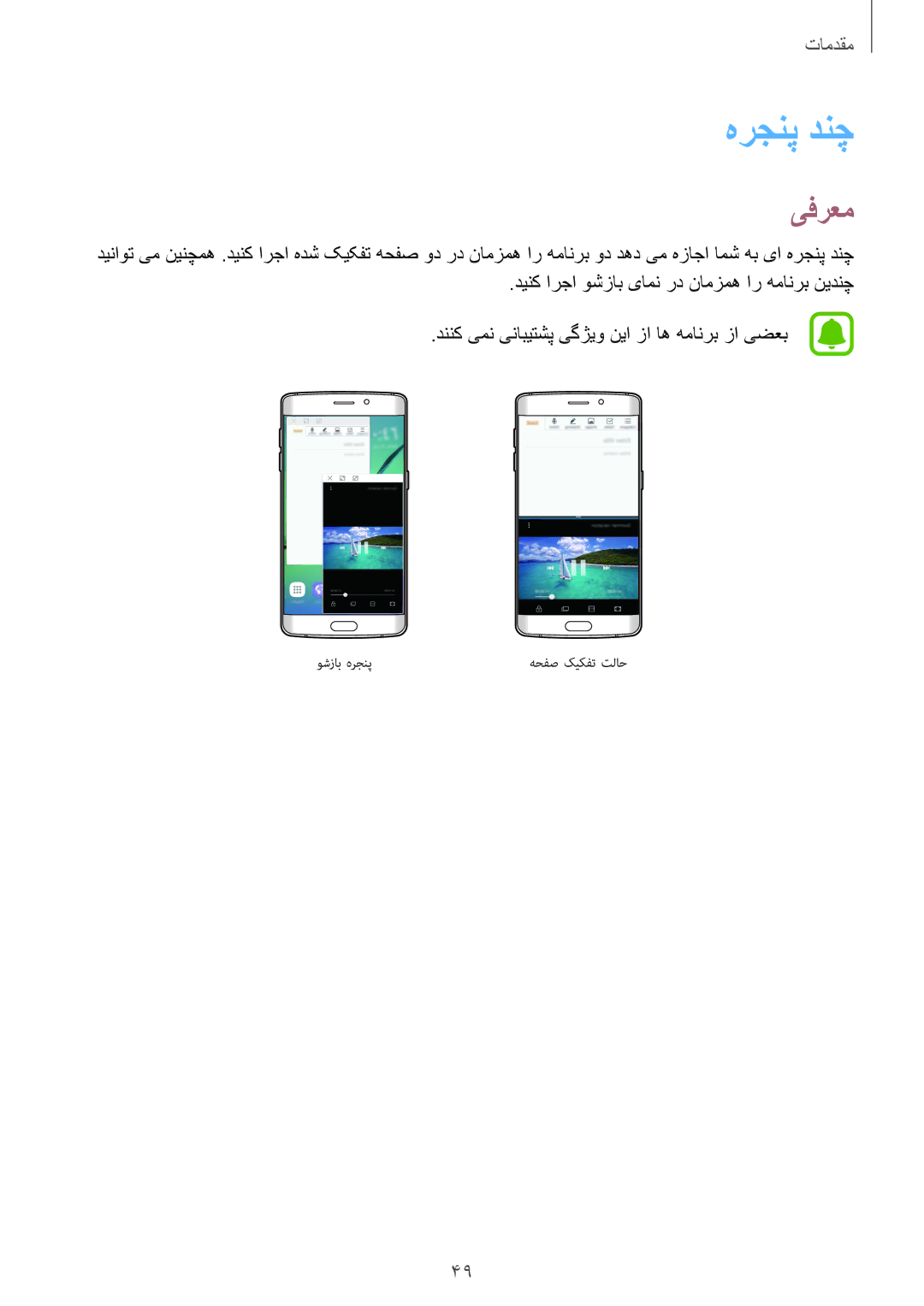 Samsung SM-G925XZWAKSA, SM-G925XZKAKSA, SM-G925FZDASEE, SM-G925FZKASEE, SM-G925XZDAKSA, SM-G925FZGASEE manual هرجنپ دنچ, یفرعم 