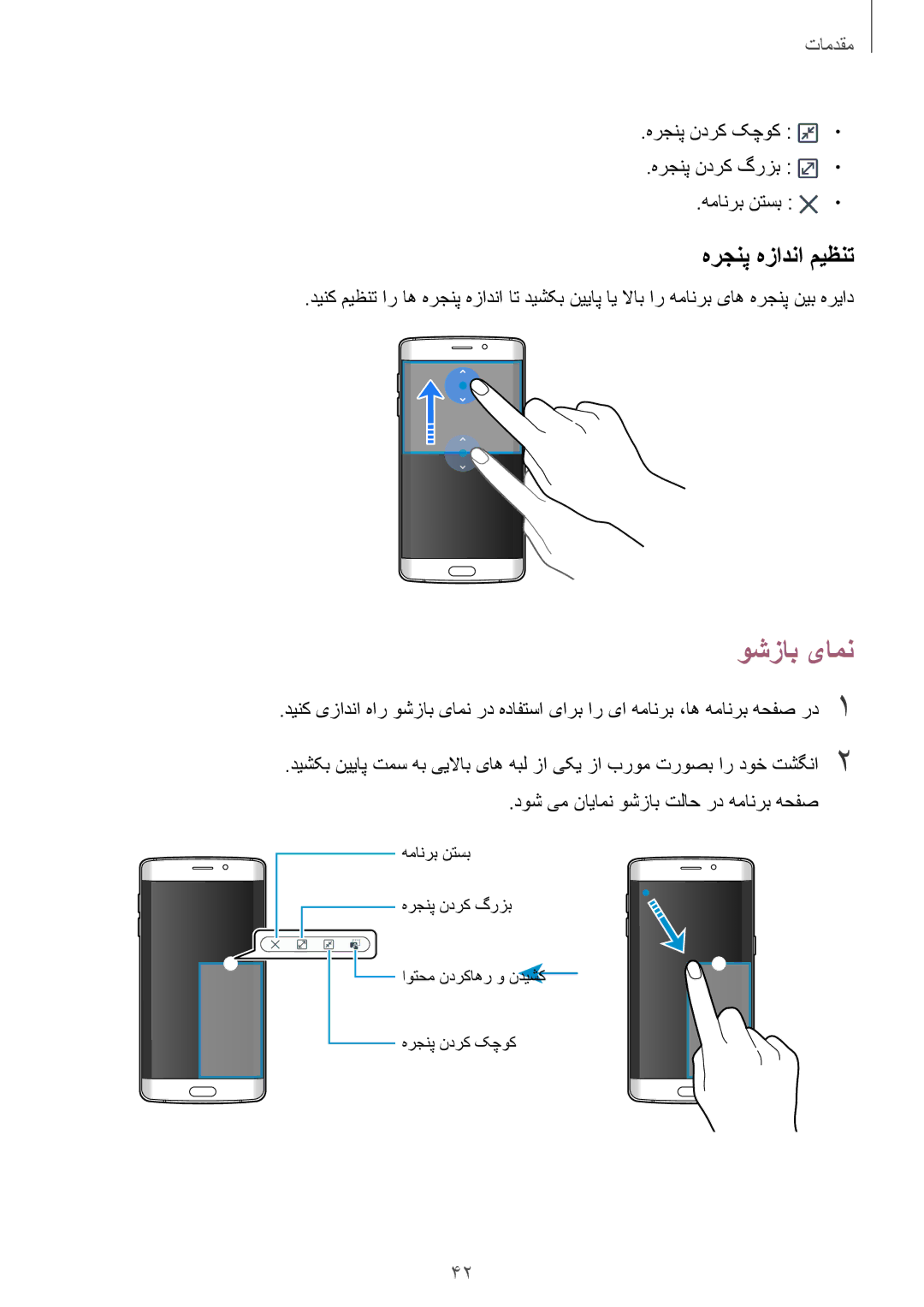 Samsung SM-G925FZDASEE, SM-G925XZKAKSA, SM-G925XZWAKSA, SM-G925FZKASEE, SM-G925XZDAKSA manual وشزاب یامن, هرجنپ هزادنا میظنت 