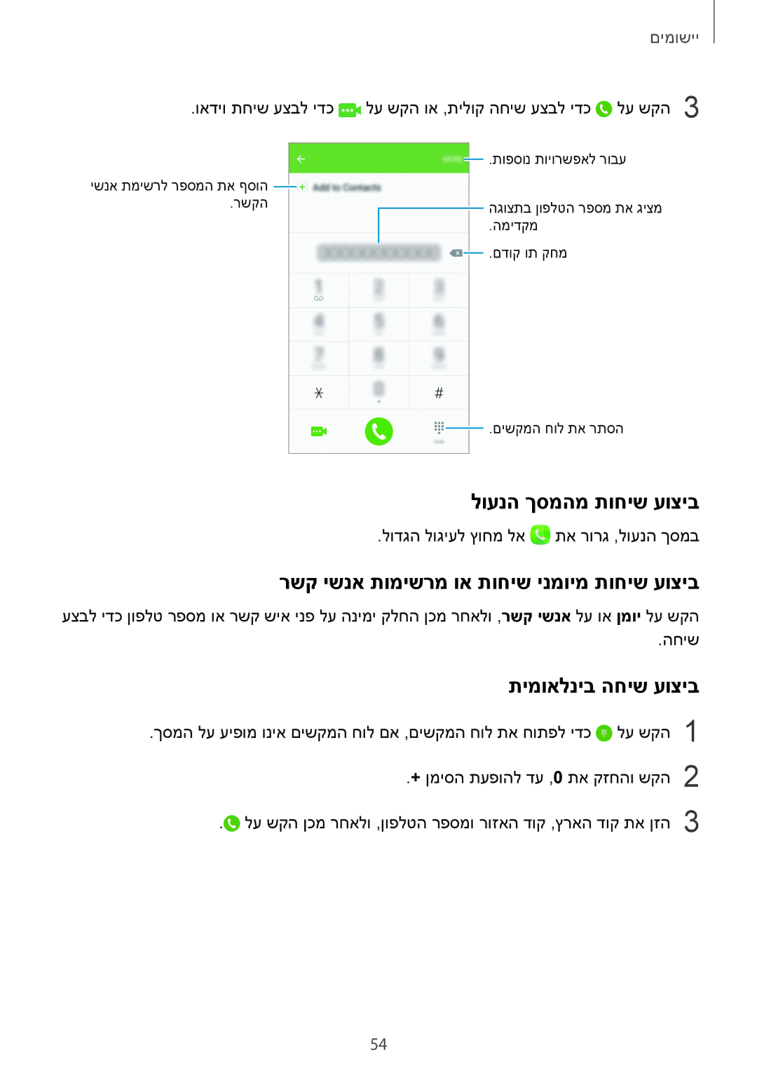 Samsung SM-G925XZDAILO manual לוענה ךסמהמ תוחיש עוציב, רשק ישנא תומישרמ וא תוחיש ינמוימ תוחיש עוציב, תימואלניב החיש עוציב 