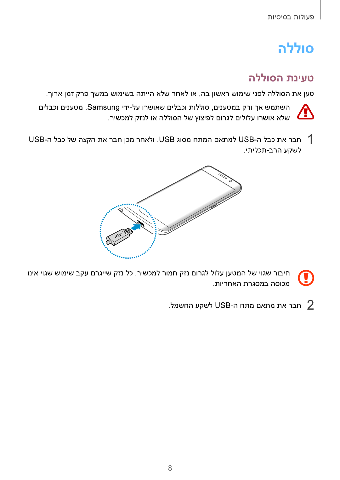 Samsung SM-G928CZDAILO manual הללוסה תניעט 